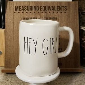 Rae Dunn "HEY GIRL" Mug